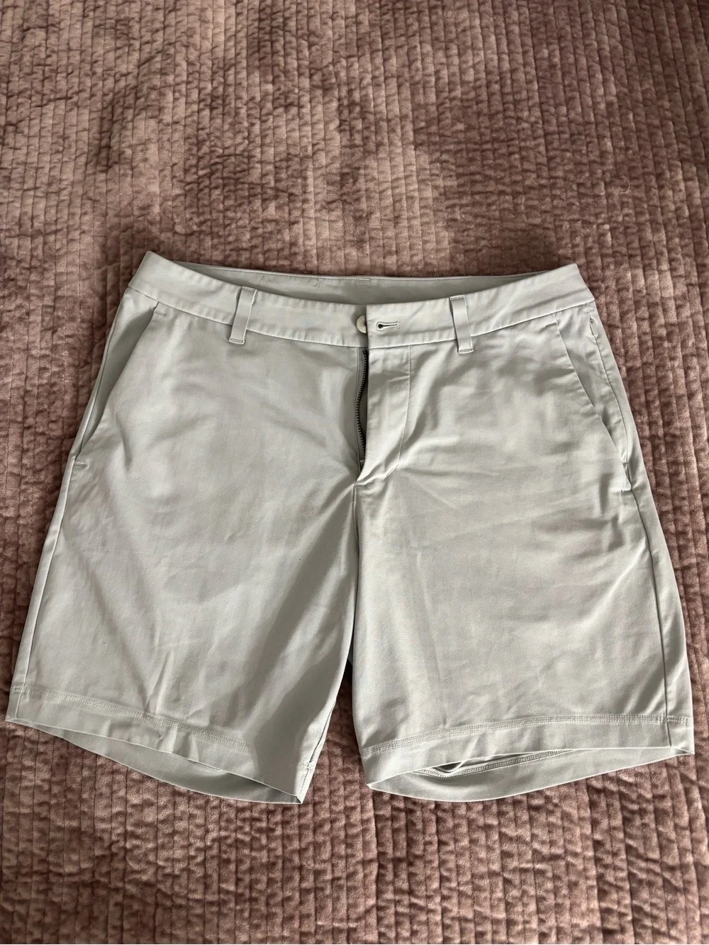 Lululemon Commission Classic-fit Short 7” (Warpstreme) Seal Grey (31)